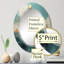 Gerakies - Miroir mural ovale Pluto-1647355556