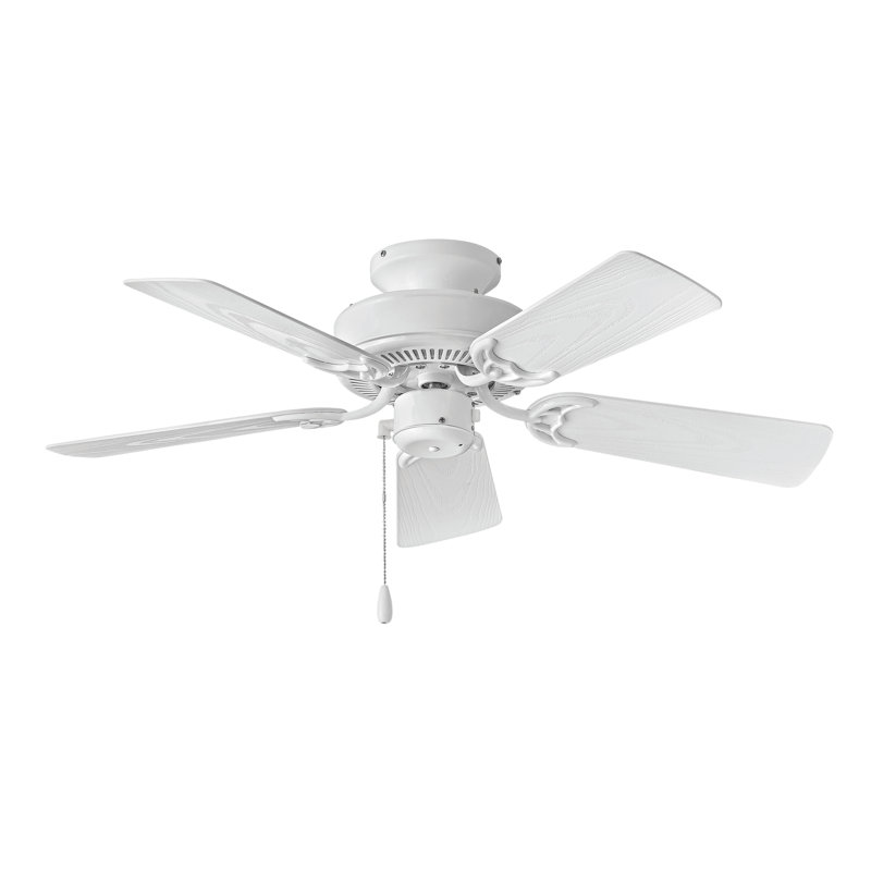 Barwood 36'' Ceiling Fan, Appliance White