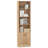 71'' Bookshelf w/2-Door Cabinet 6-Tier Bookcase Tall Storage Cabinet Display Rack