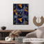 Animaux, chat noir, motif d'Halloween, reproduction d'art moderne sans cadre-510473589