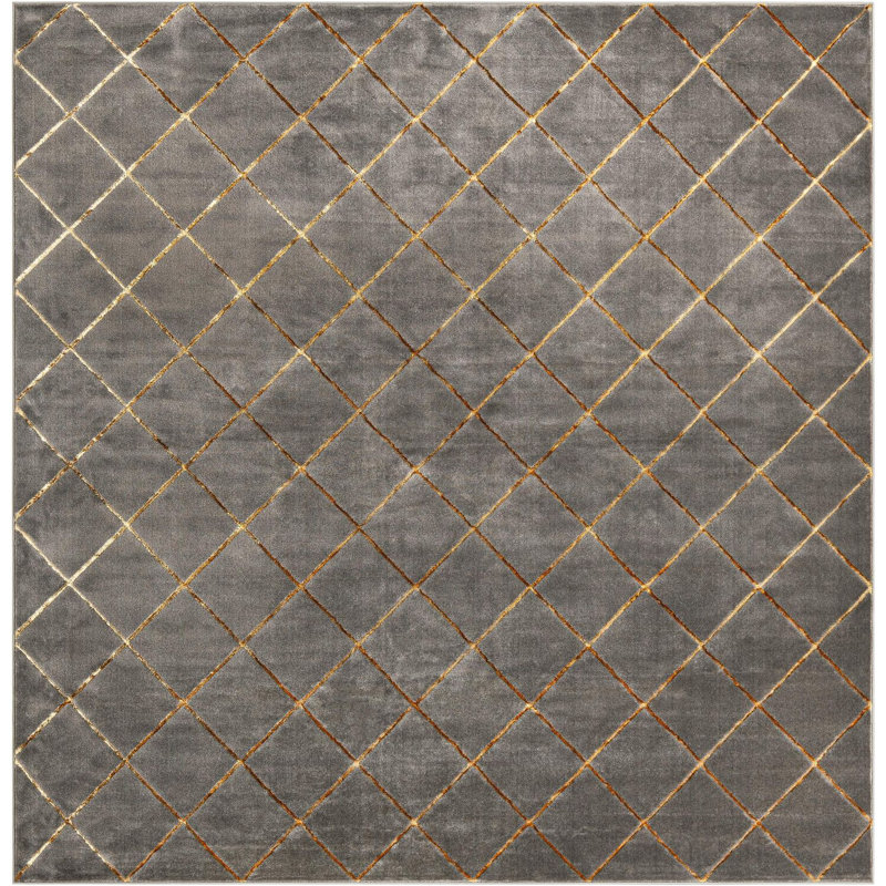 Gris contemporain et gris Etowah, Carré 10 pi