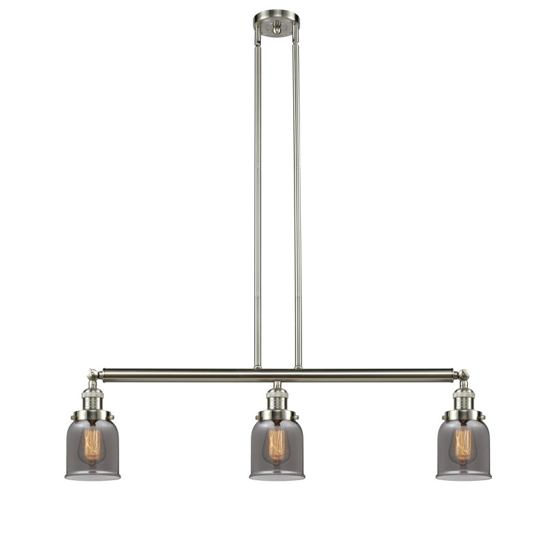 Tom 3 - Light Kitchen Island Pendant, Plated Smoked, No Bulb Included, Oil Rubbed Bronze