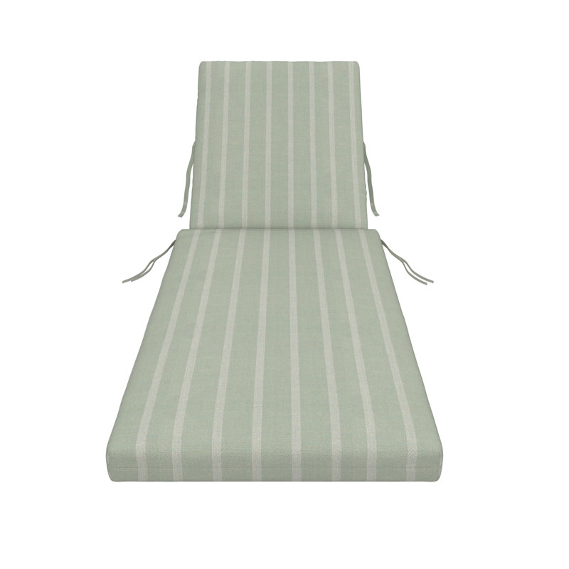 Coussin de chaise longue Amala Sunbrella® Amala, L 24,5 x P 76,5, Détente délavée