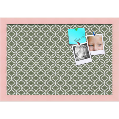 ArtToFrames No Fabric Wall Wood Bulletin Board