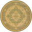 Tapis oriental vert / jaune Stirling-40280605
