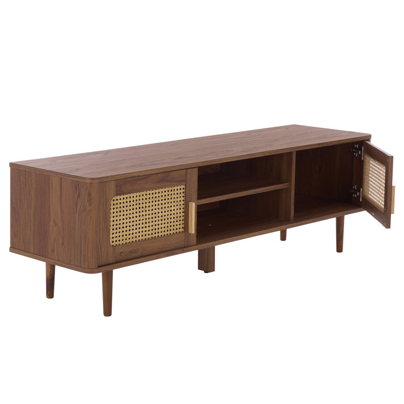 Ders 2 Shelf 2 Door Tv Stand