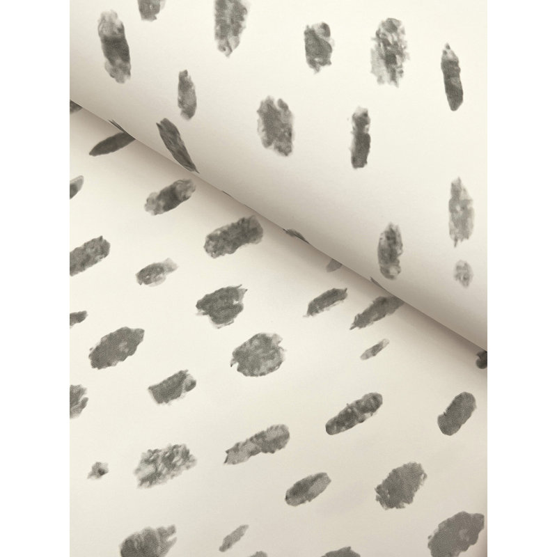 Abstract Wallpaper Roll, Charcoal