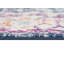 Tapis bleu marine à motif abstrait Kymiere-533200927