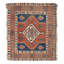 Wool Oriental Area Rug in Red