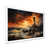 White Single Picture Framed