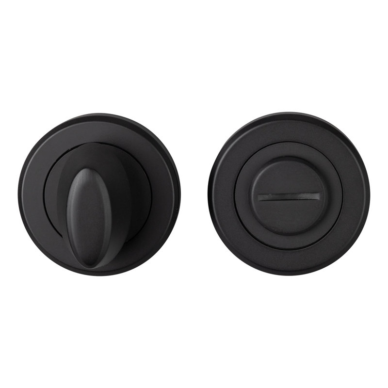 Serozzetta Turn and Release 2 Piece Rose Set, Matt Black