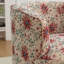 Fauteuil demi-tonneau pivotant rembourré Bryonie