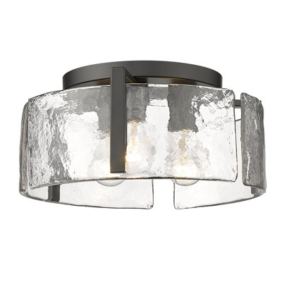 Kourtney Glass Flush Mount