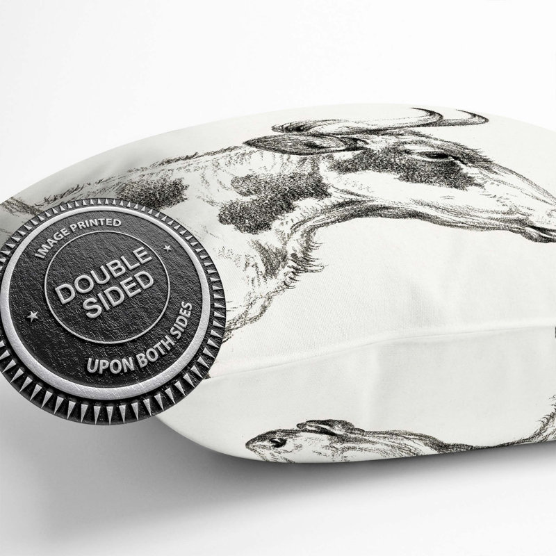 Square Throw Cushion, 55cm H x 55cm W x 20cm D