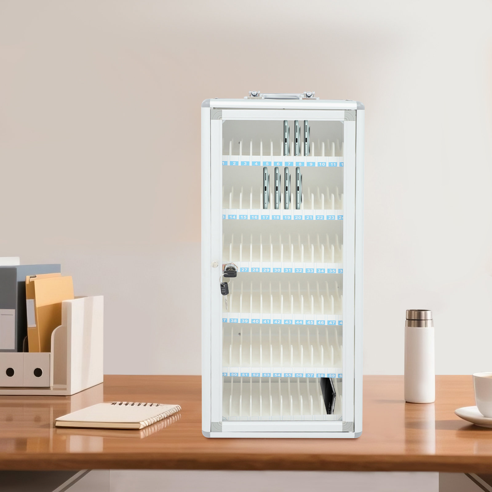 Wrought Studio 72-Slot Mobile Phone Storage Box - Wayfair Canada