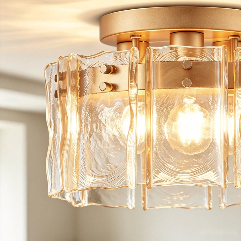 Plafonnier encastré 3 lumières Modern