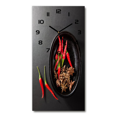 Iniko Glass Wall Clock