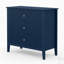 Table de chevet cannelée à 3 tiroirs, grande table de bout moderne pour chambre à coucher-131561512