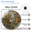 Horloge murale colibri 12 po