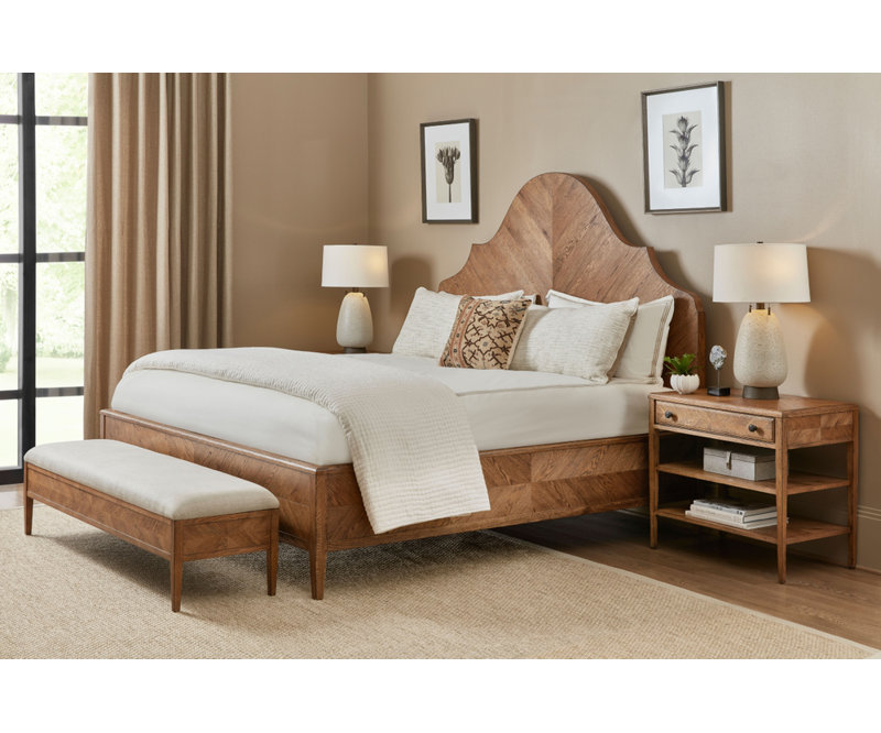 Nova Standard Bed - Rustic Oak Veneer