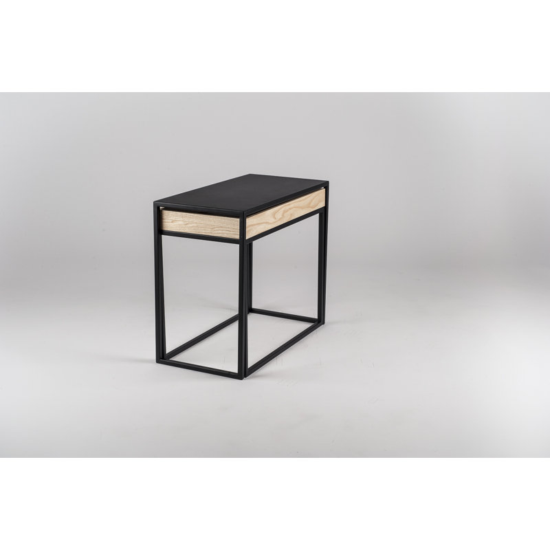 Jannet Nesting Coffee Table, Black/Brown