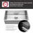 30 Inch Undermount Sink - 30"X18"X9" Undermount Stainless Steel Kitchen Sink 16 Gauge 9 Inch Deep Single Bowl Kitchen Sink Basin