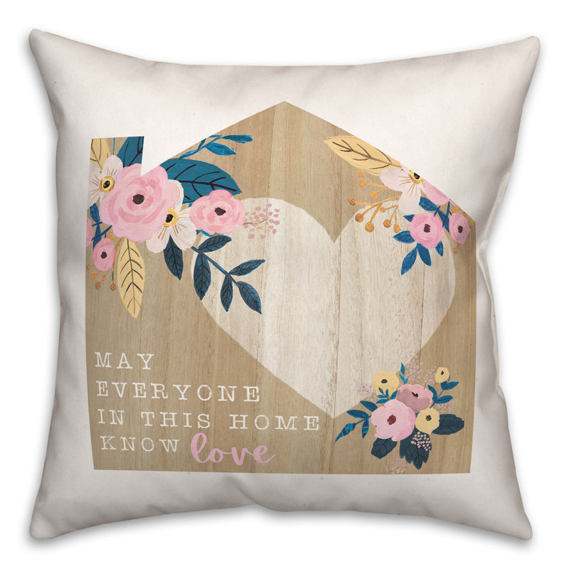 Coussin extérieur Love In This Home