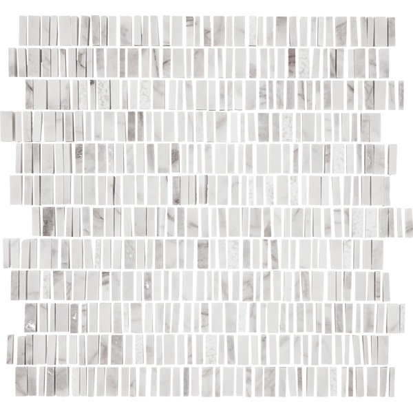 12" x 1" Brick Joint Mosaic Tile