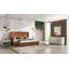 Vincie Upholstered Wingback Bed-94350904-94350903