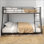 Metal Twin Over Full Bunk Bed