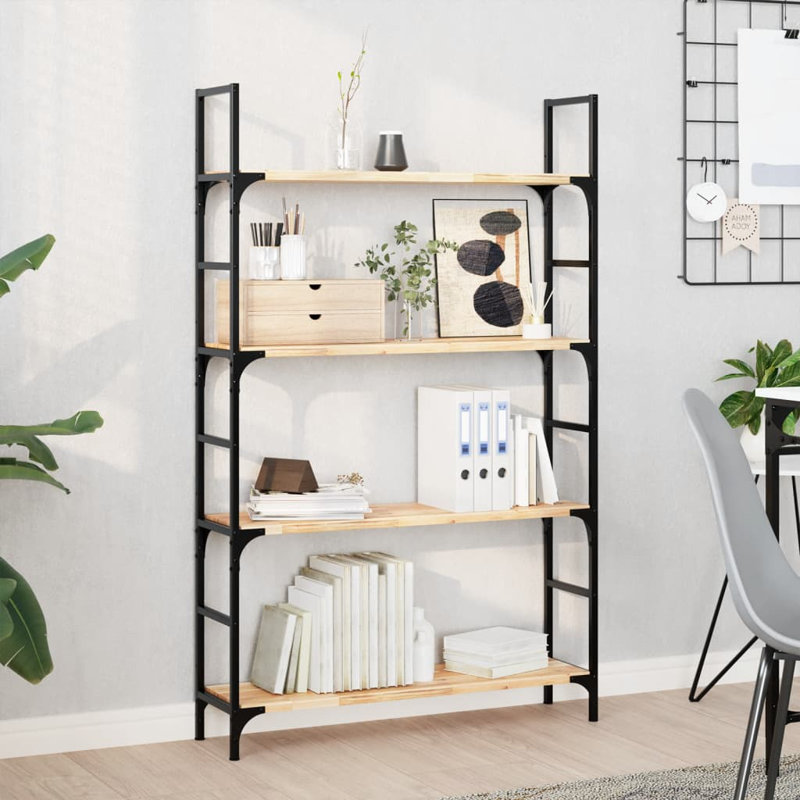 Ariani Solid Wood Floating Shelf, 2cm H x 80cm W x 20cm D, Natural