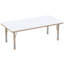 Table rectangulaire d'activités effaçables à sec avec pieds réglables-791962607-765072745-791962595
