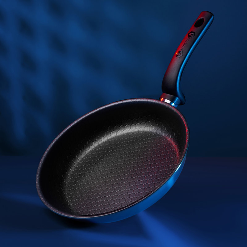 Non-Stick Frying Pan, 4.3cm H x 40cm W x 22cm D