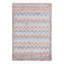 Tapis beige / pêche / bleu Iroda-1695566906