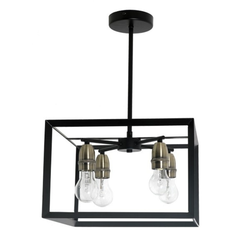 Karthic 4 - Light Square/Rectangle Chandelier
