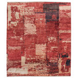 Patinated Look One-of-a-Kind 8'2" X 9'10" Area Rug