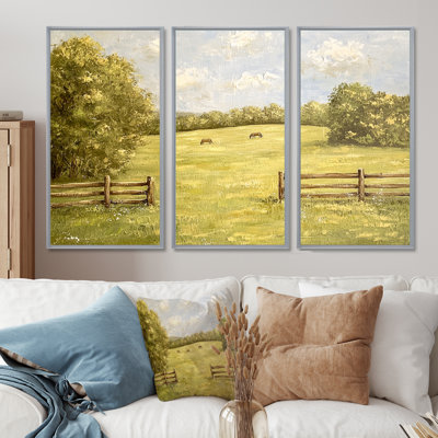 Kentucky Bluegrass Country Charm I - Kentucky Wall Décor Set