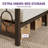 Mauppin Metal Slat Bed-101141600-101141599