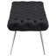 Banc rembourré noir Galiano-464228618