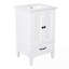 Meuble-lavabo de 20 po avec lavabo