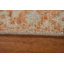 Tapis beige en laine noué à la main de conception unique 1 pi 11 po x 3 pi 10 po New Age