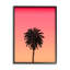 Au-440, giclée sur fond de palmier rouge vif, impression-88104097-88104096