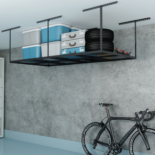 Rebrilliant Noell Overhead Garage Ceiling Mounted Rack & Reviews | Wayfair