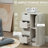 Freestanding Storage Cabinet, Bathroom Floor Cabinet With 4 Drawers And Door-875709230