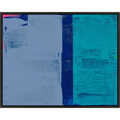 «Bold in Blue 2» par Andrea Stokes - reproduction de cadre photo