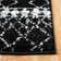 Oneridge Area Rug In Black & Ivory