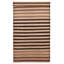Boho brun Kilim 6 pi 11 po x 12 pi 10 po