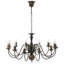 Cheeks 12 - Light Candle Style Chandelier-929475322