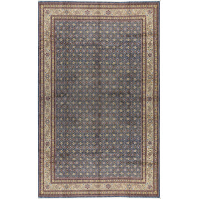 Manchuria One-of-a-Kind Rectangle 11'9" X 17'9" Wool Area Rug in Beige/Blue