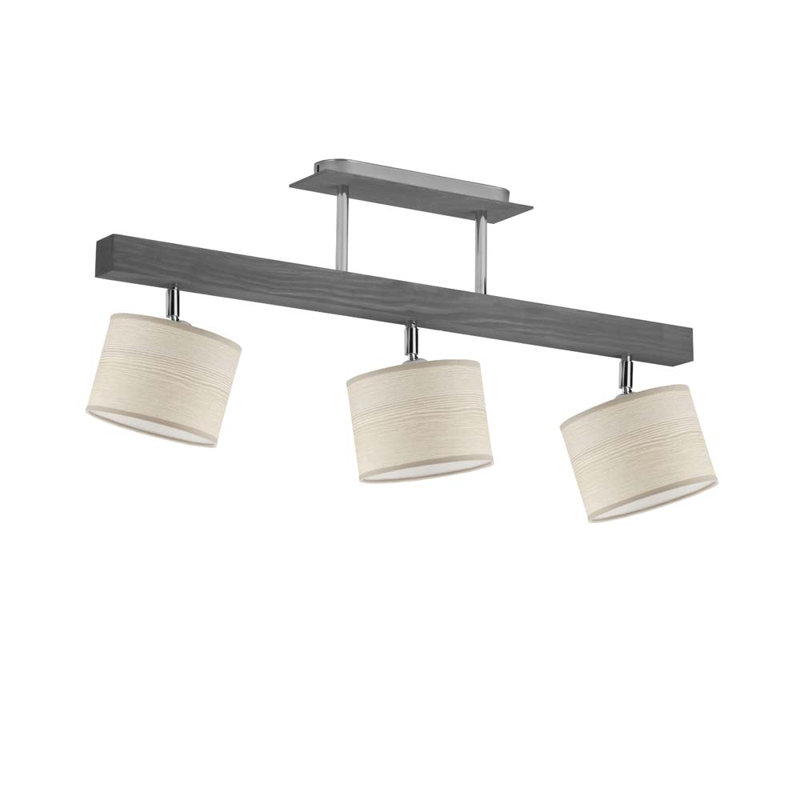 Guridi 75cm 3 -Light Track Kit, White, Grey